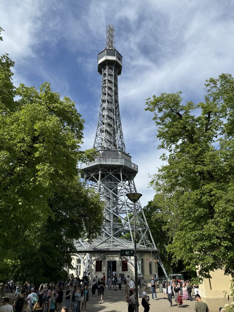 Petřín Lookout Tower in Prague